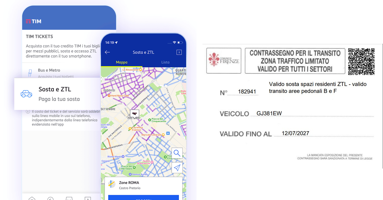 Cómo comprar el ticket ZTL online